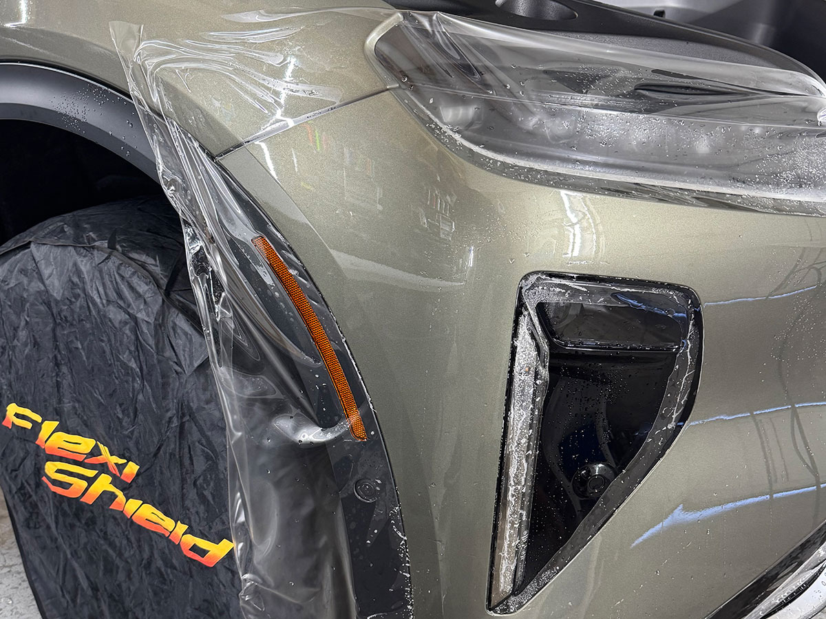 Applying paint protection film